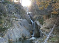 Val Medel, Wasserfall