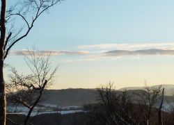 Die Farben des Abendhimmels als zeitloses Zeugnis der innigen Beziehung zwischen Himmel+Erde.